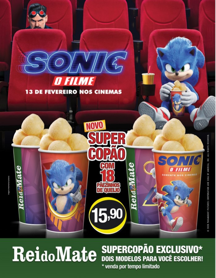 Sonic 2: O Filme chega hoje ao Paramount+