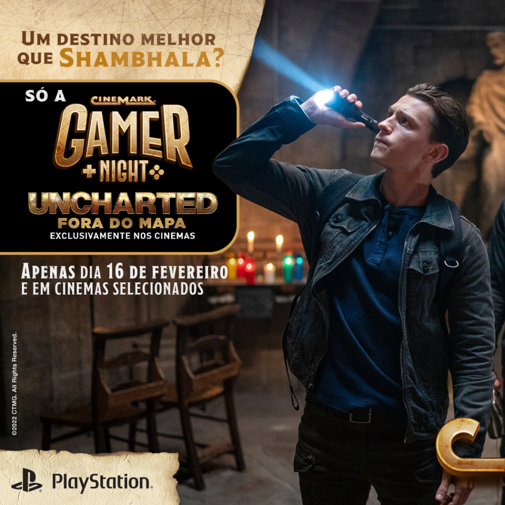 Shopping Metr Santa Cruz recebe Gamer Night Cinemark com exibi o