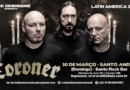 Coroner, lenda do Thrash Metal, ao lado dos gigantes brasileiros Torture Squad e Genocídio em única apresentação no Brasil!